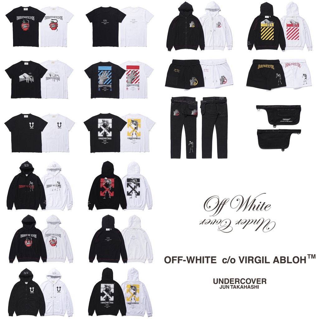 UNDERCOVER × OFF-WHITE 19AW コラボアイテムが9/14に国内発売予定