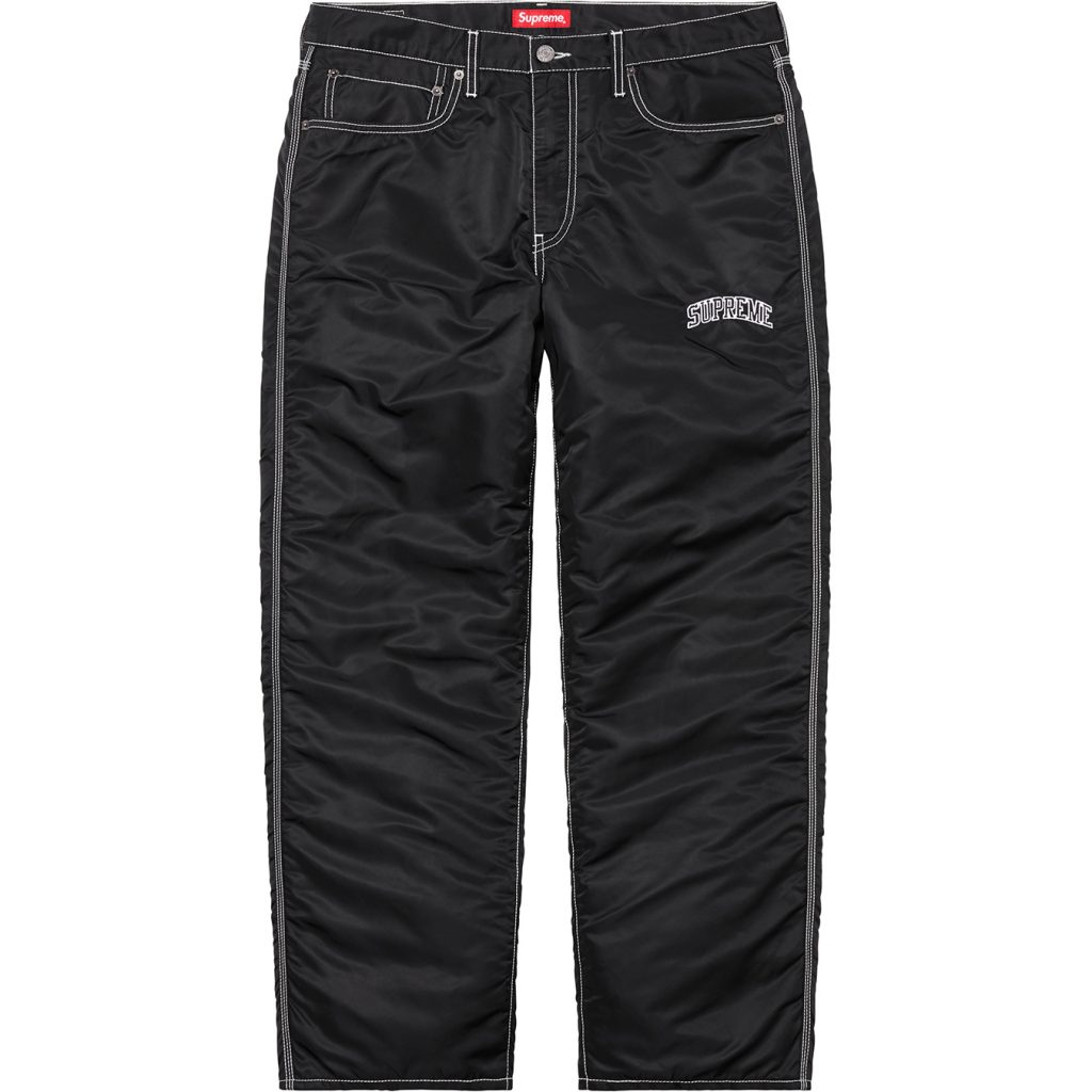 supreme-levis-19aw-19fw-collaboration-release-20191026-week9-nylon-pant