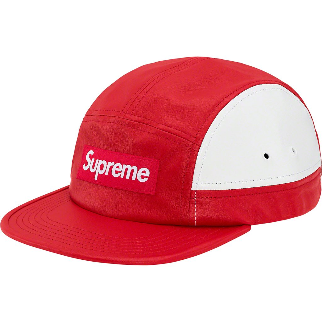 supreme-19aw-19fw-fall-winter-2-tone-leather-camp-cap