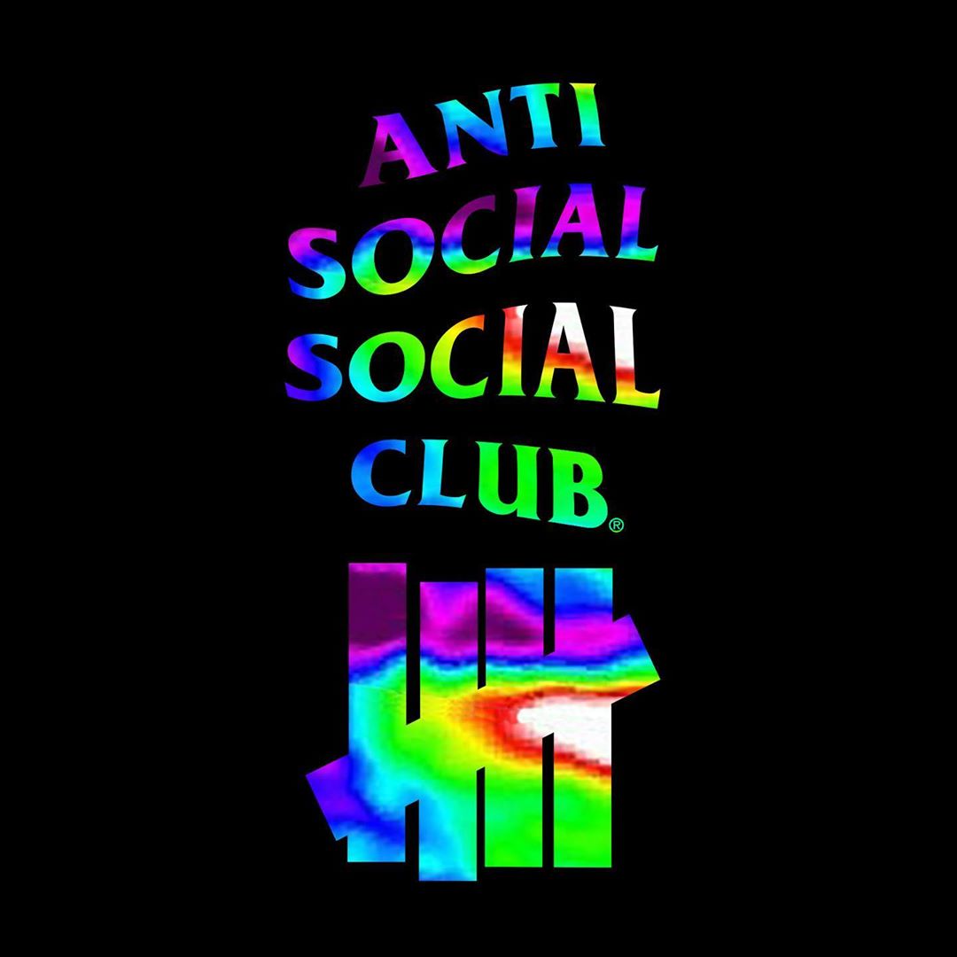 anti social social club undefeated ソックスレッグウェア