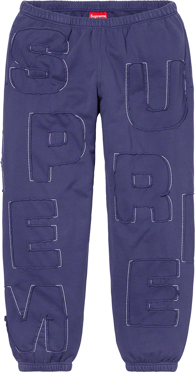 supreme-20ss-spring-summer-cutout-letters-sweatpant