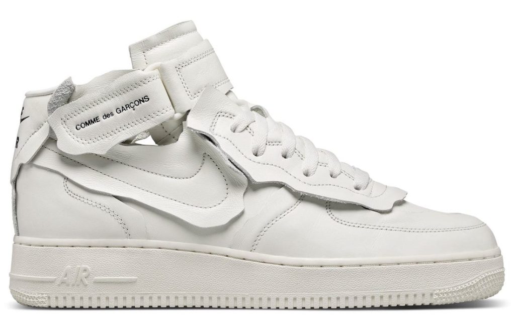 COMME des GARCONS × NIKE AIR FORCE 1 MID 2カラーが10/31に国内発売 