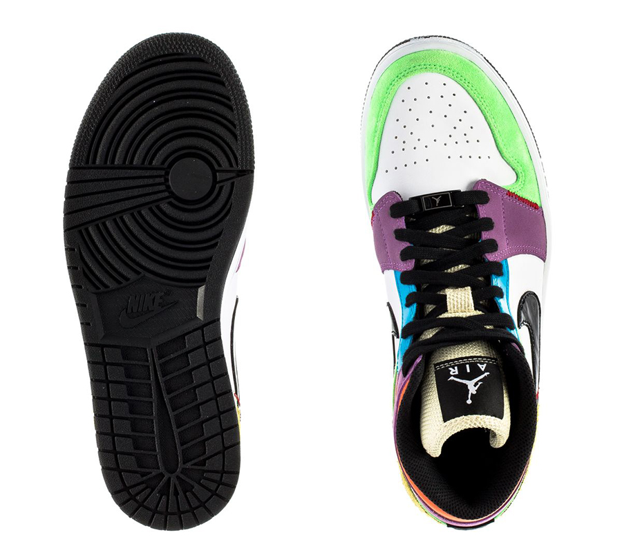 NIKE WMNS AIR JORDAN 1 MID MULTICOLORが4/9に国内発売予定【直リンク