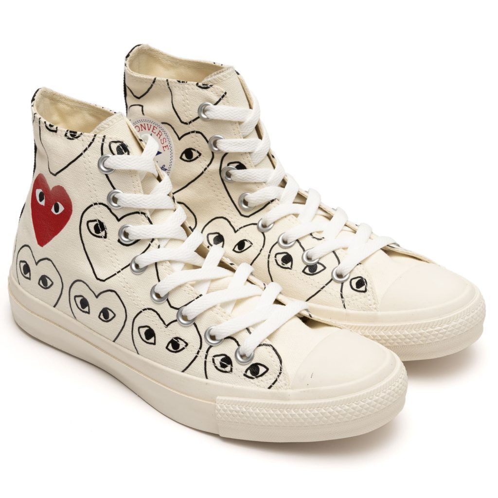 PLAY COMME des GARCONS × CONVERSE ALL-STAR LOW & HIが4/29、5/15に 
