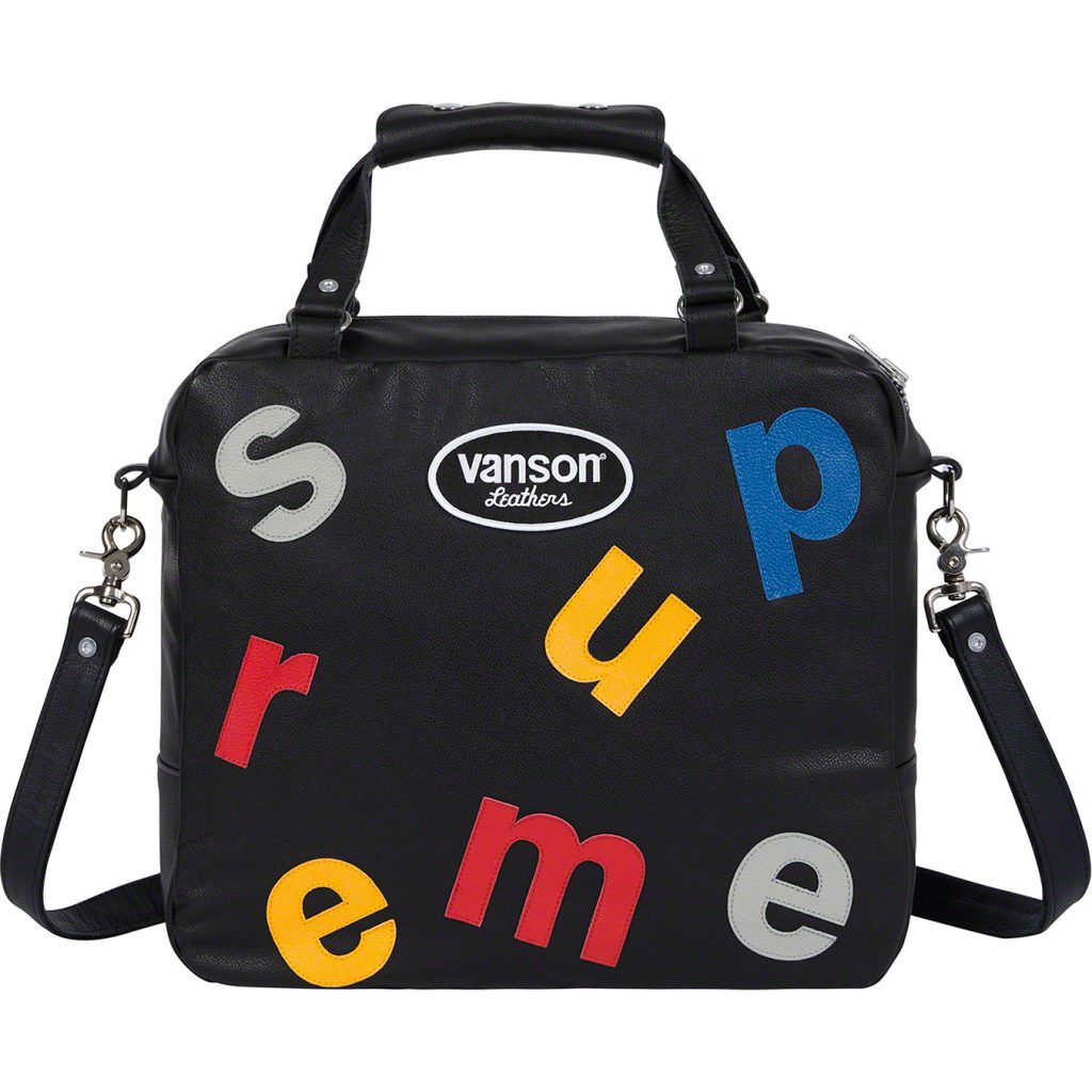 supreme-20ss-spring-summer-supreme-vanson-leathers-letters-bag