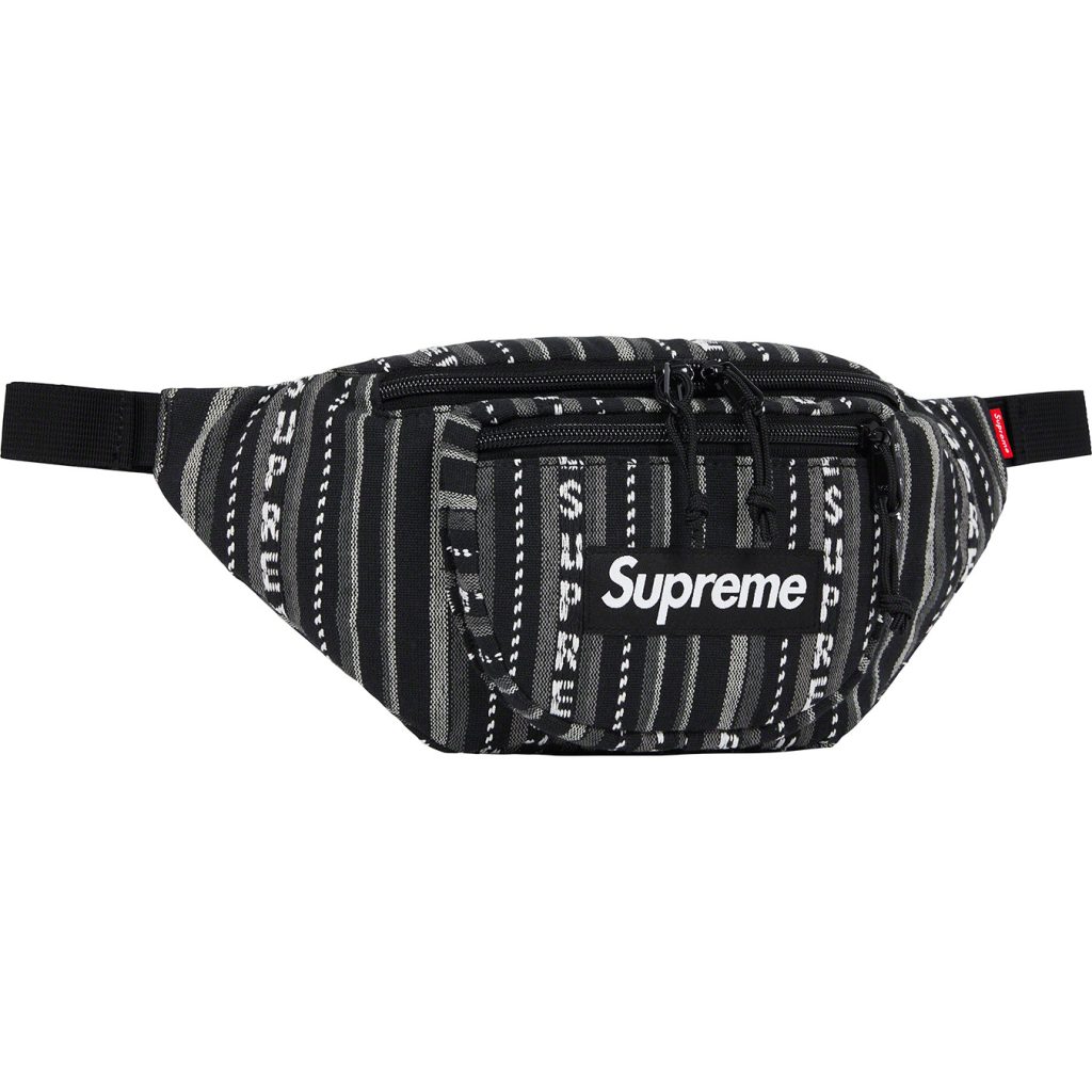 supreme-20ss-spring-summer-woven-stripe-waist-bag