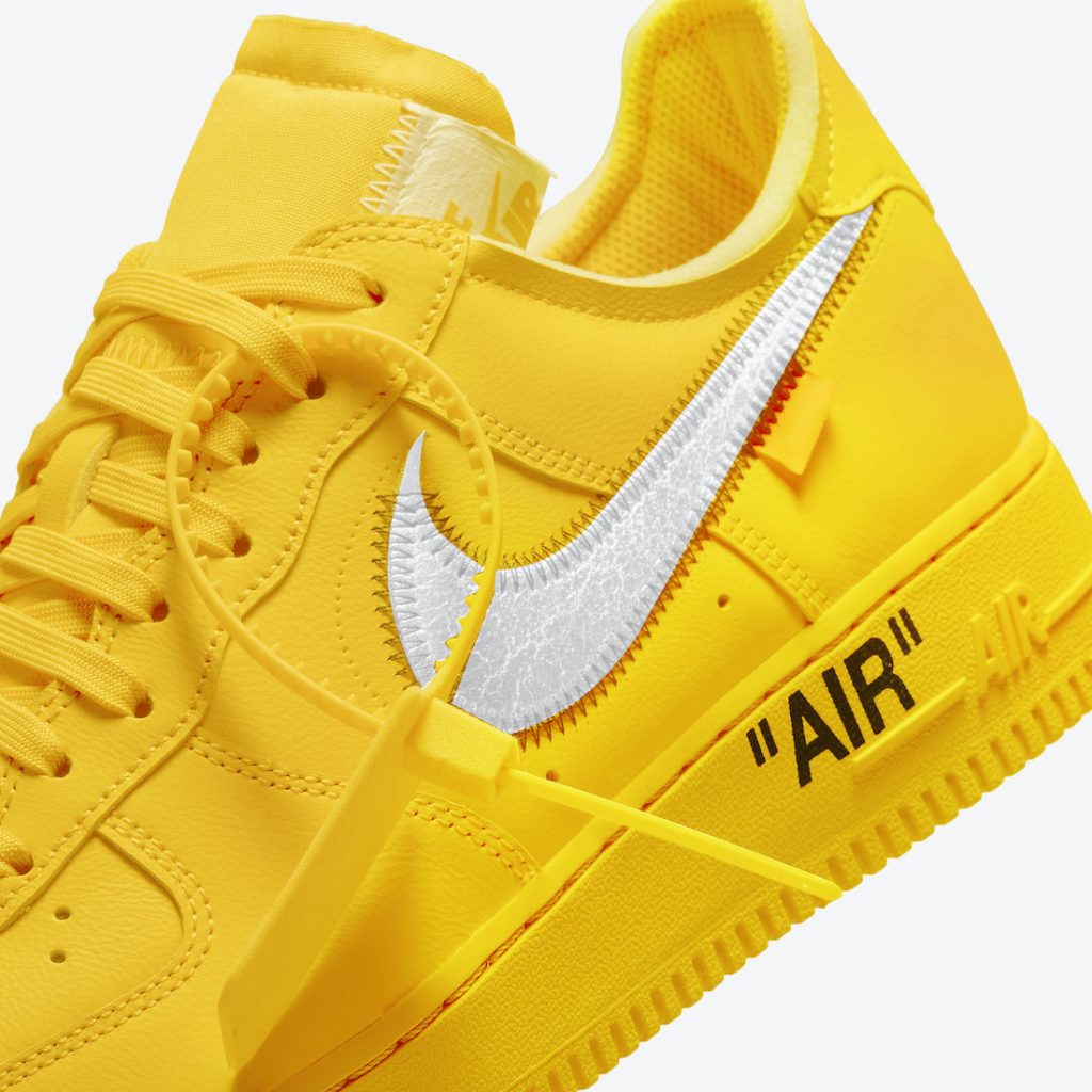 OFF-WHITE × NIKE AIR FORCE 1 LOW LEMONADE / UNIVERSITY GOLDが2021年7月に海外発売予定  | God Meets Fashion