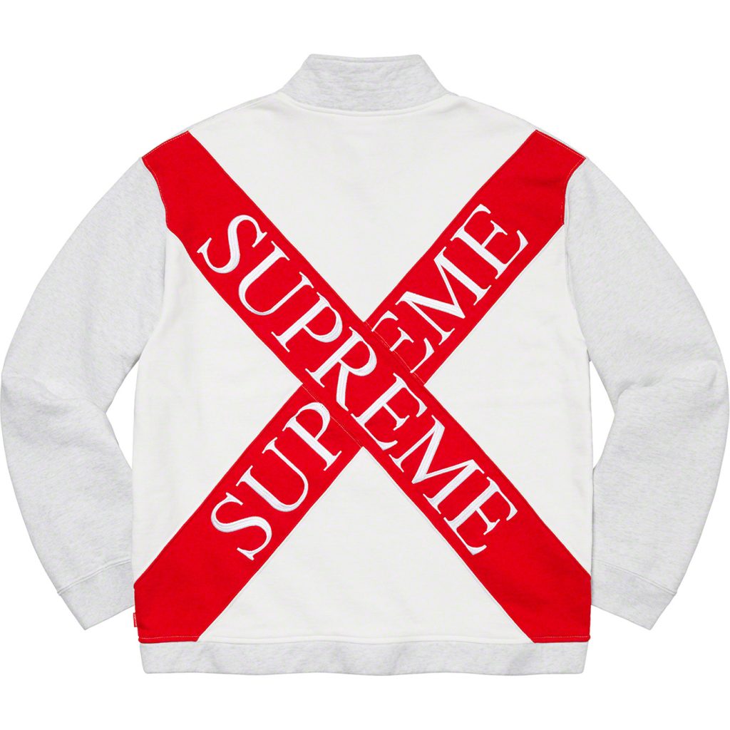 supreme-20ss-spring-summer-cross-half-zip-sweatshirt