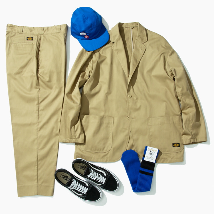 TRIPSTER × DICKIES コラボセットアップスーツが6/5～6/8までBEAMSで 