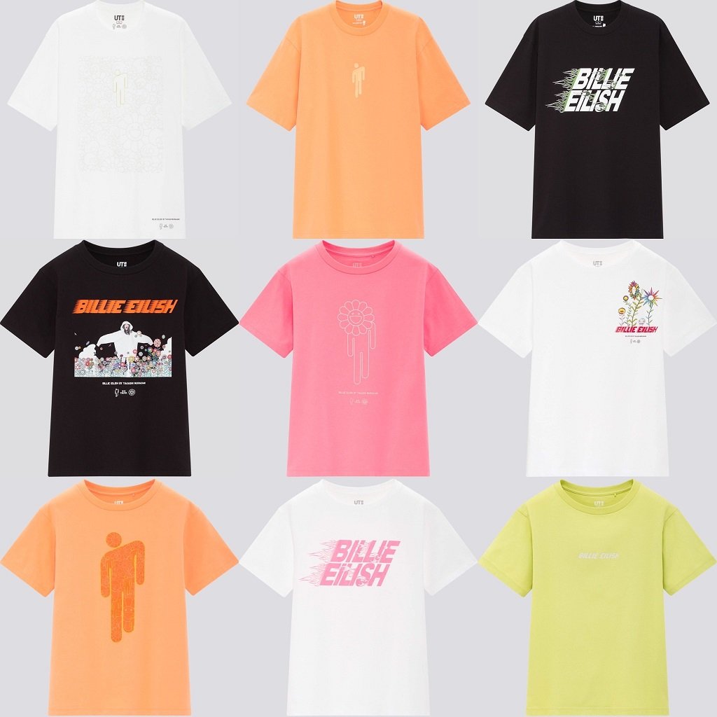 ビリーアイリッシュ ユニクロ Tシャツ - トップス