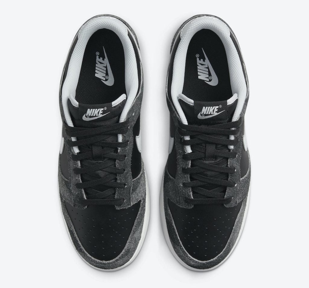 Nike GS Dunk Low Retro Black アニマル