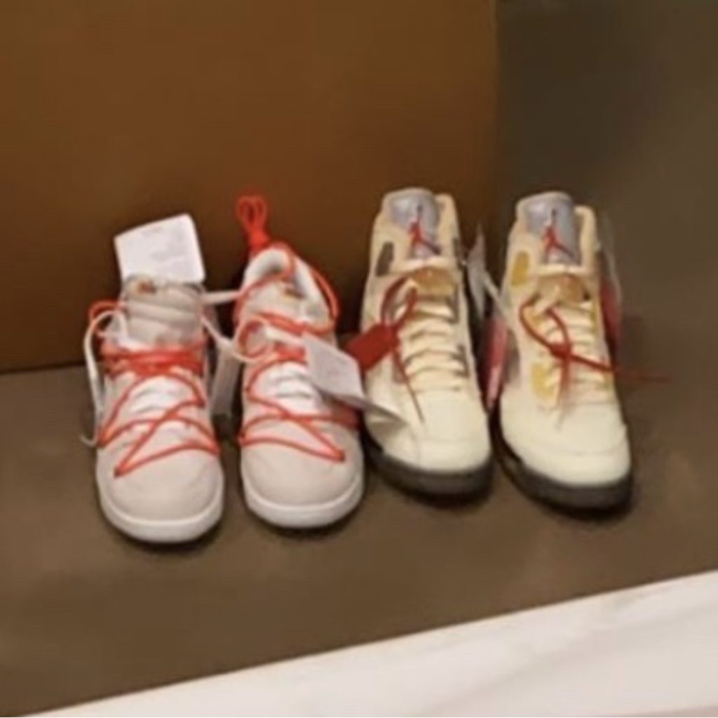 OFF-WHITE × NIKE DUNK LOW SILVER WHITEが初公開 | God Meets Fashion