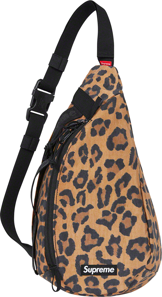 人気色 supreme 20aw leopard sling bag 通販