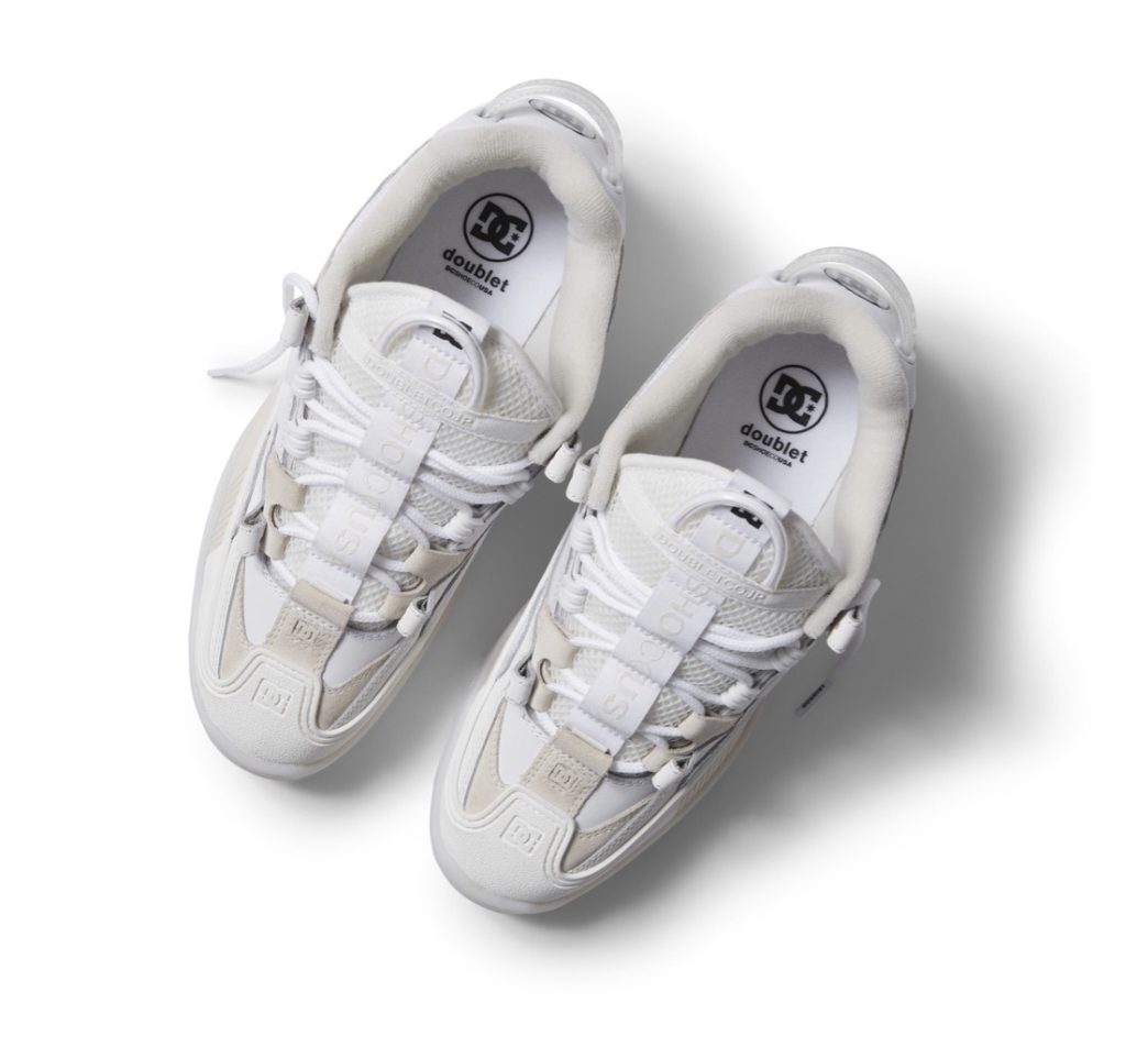 DOUBLET × DC SHOES コラボスニーカー 4カラーが9/11に国内発売予定 
