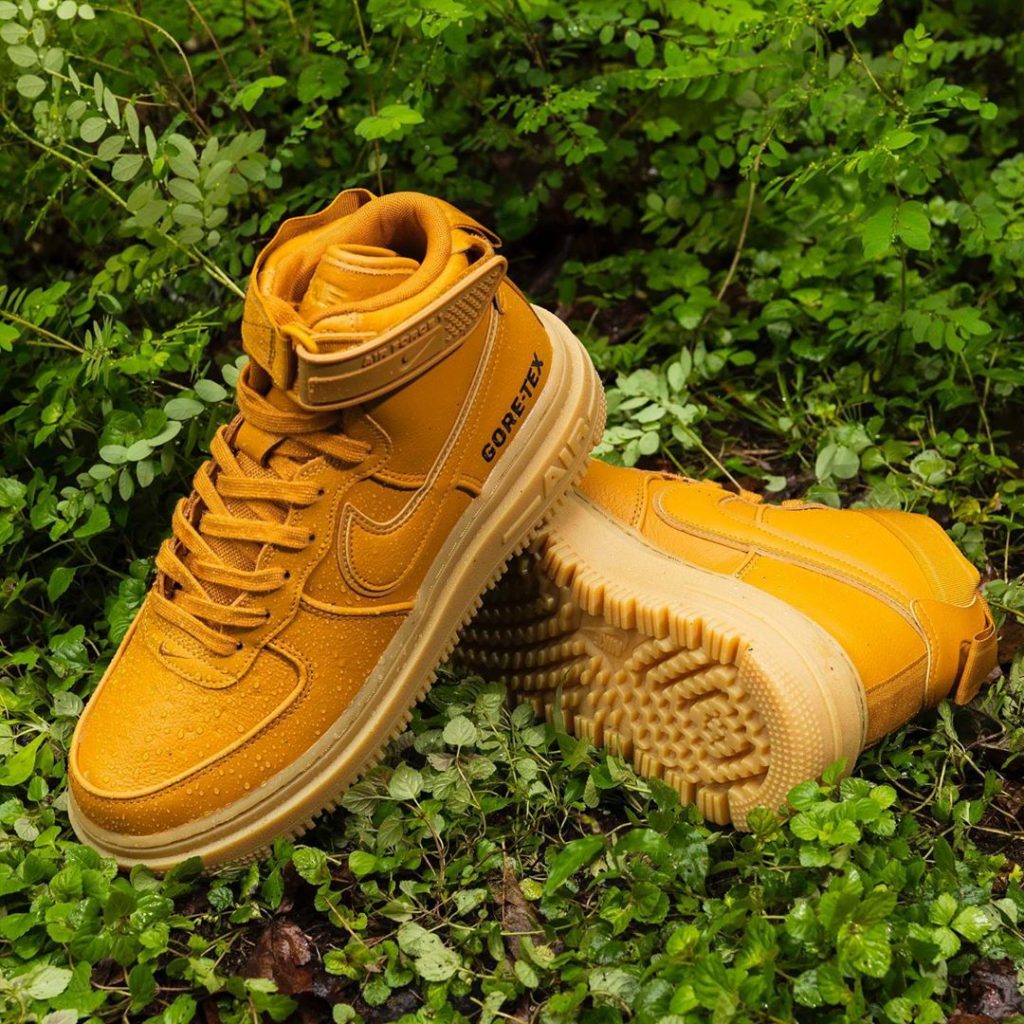 NIKE AIR FORCE 1 GORE-TEX BOOT WHEAT & BLACKã10/19ã«å½åçºå£²äºå® | God Meets Fashion
