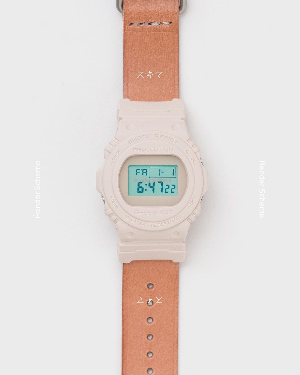 HENDER SCHEME × CASIO G-SHOCK DW-5750HS20-4JFが1/9に国内発売予定 ...