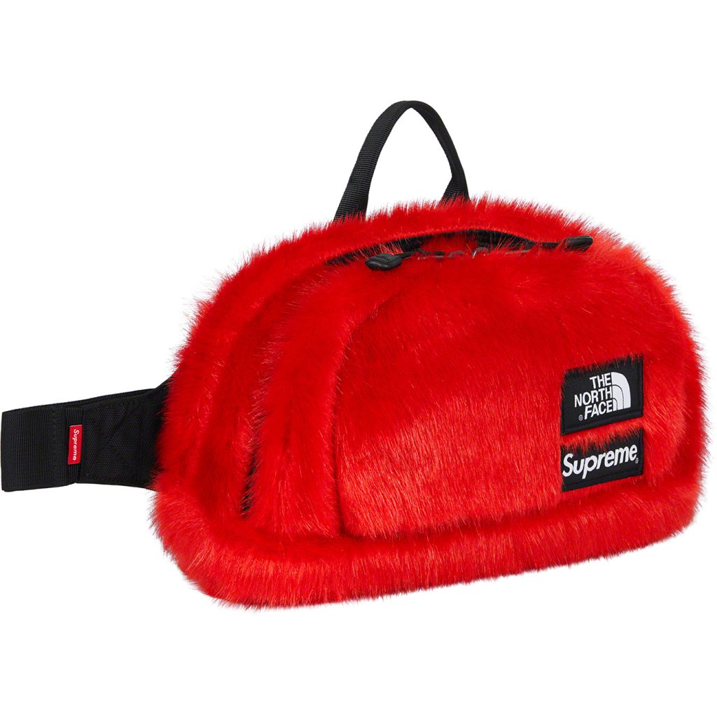 supreme-the-north-face-Faux-fur-waist-bag-20aw-20fw