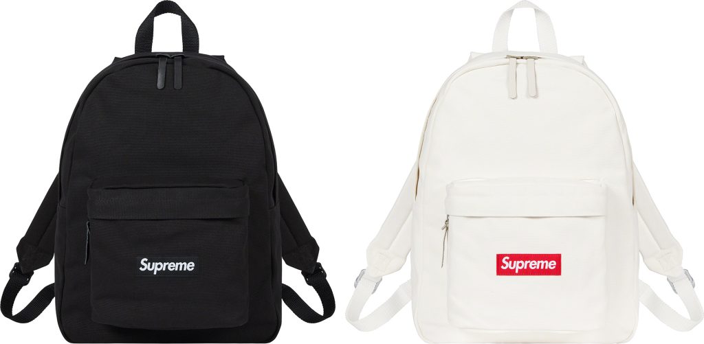 supreme-21ss-spring-summer-canvas-backpack