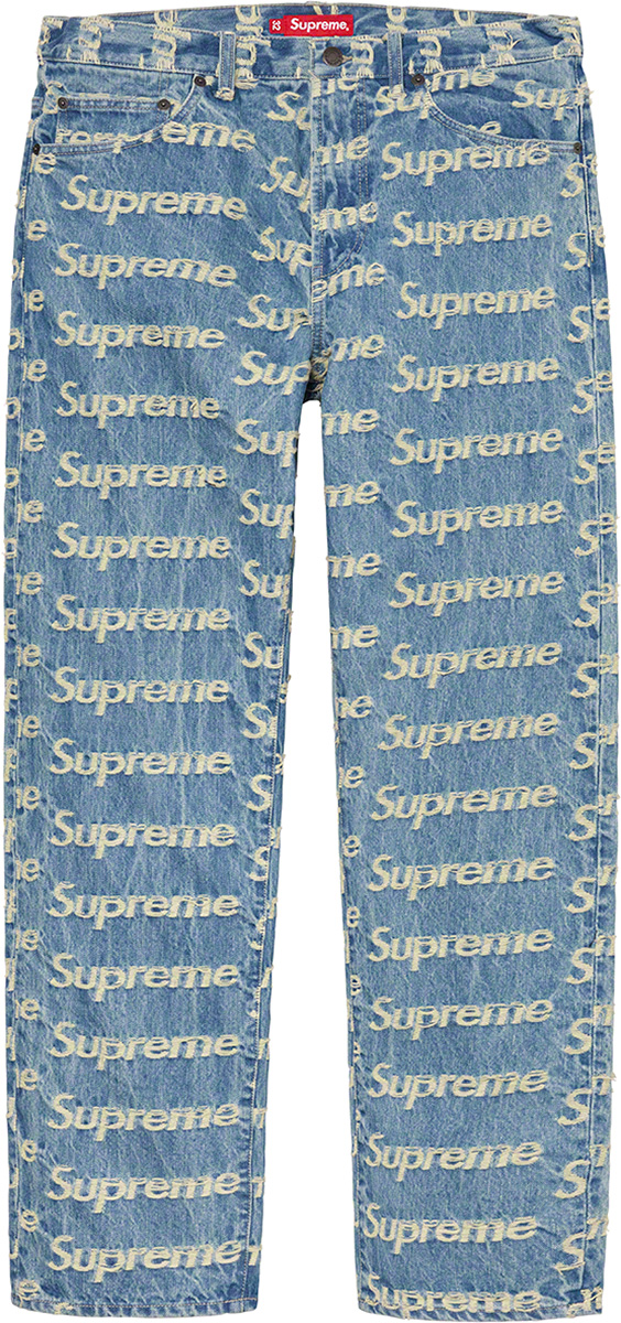 supreme-21ss-spring-summer-frayed-logos-regular-jean