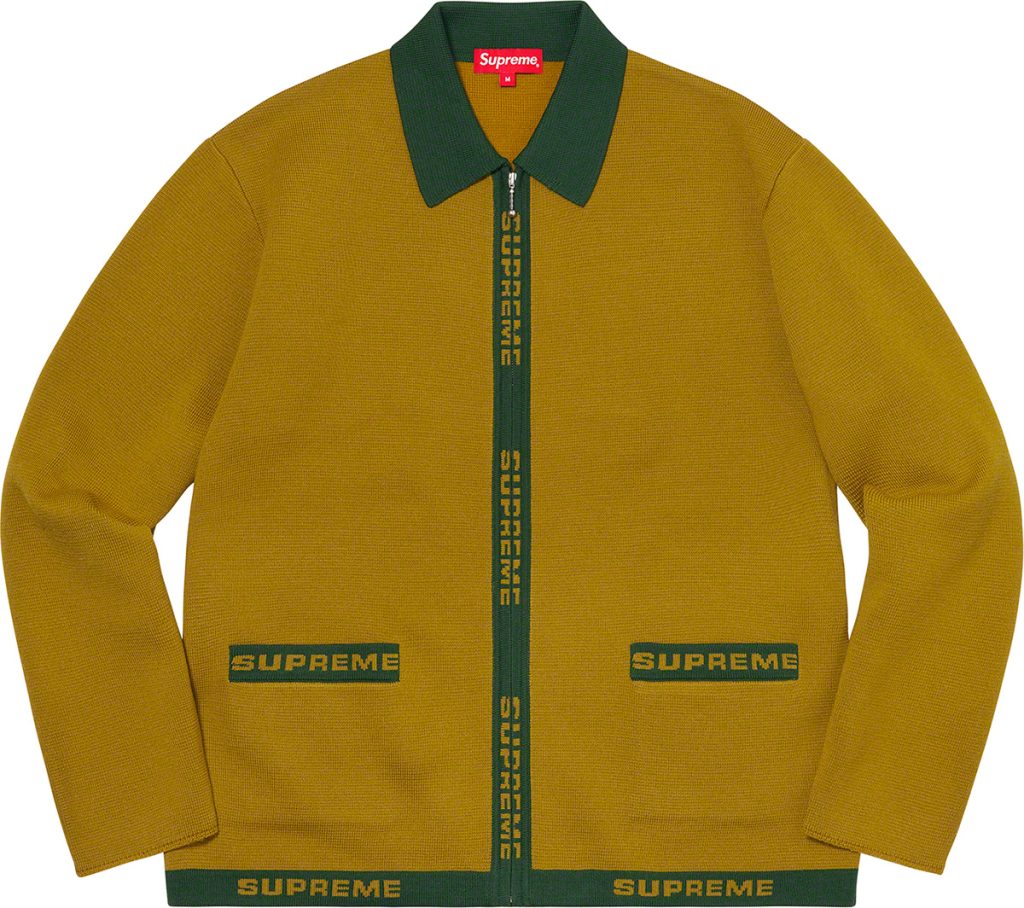 supreme-21ss-spring-summer-logo-trim-zip-up-cardigan