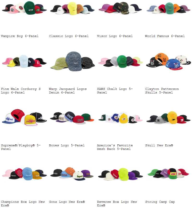 supreme-21ss-spring-summer-preview-cap