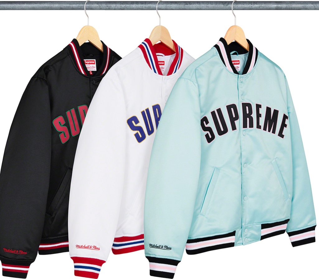 supreme-21ss-spring-summer-supreme-mitchell-ness-satin-varsity-jacket