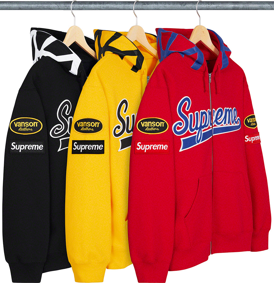 supreme-21ss-spring-summer-supreme-vanson-leathers-spider-web-zip-up-hooded-sweatshirt