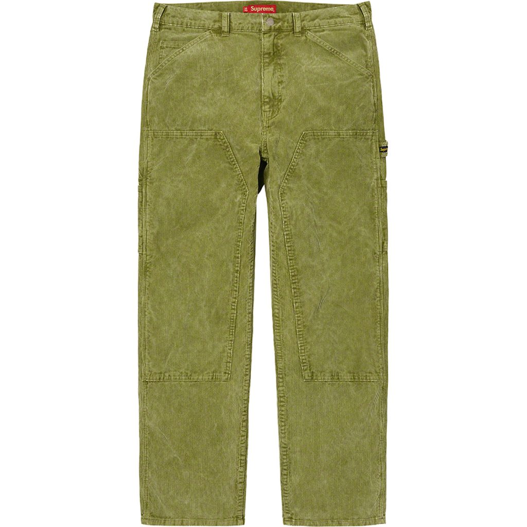 supreme-21ss-spring-summer-double-knee-corduroy-painter-pant