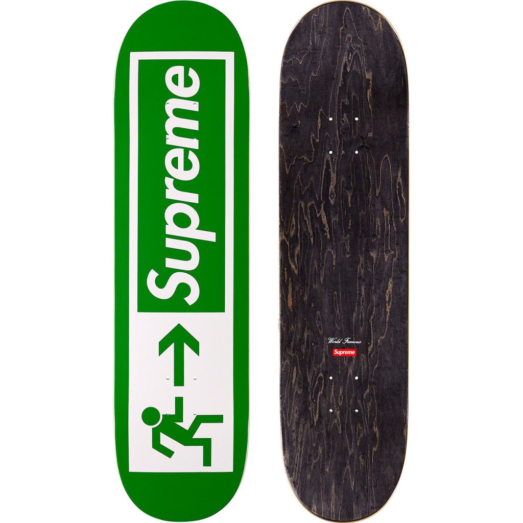supreme-21ss-spring-summer-supreme-exit-skateboard