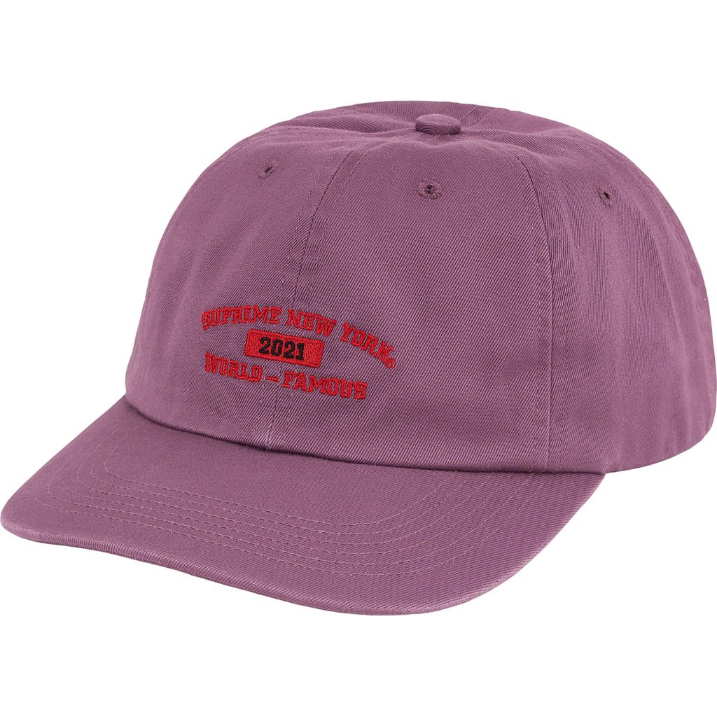 supreme-21ss-spring-summer-world-famous-6-panel