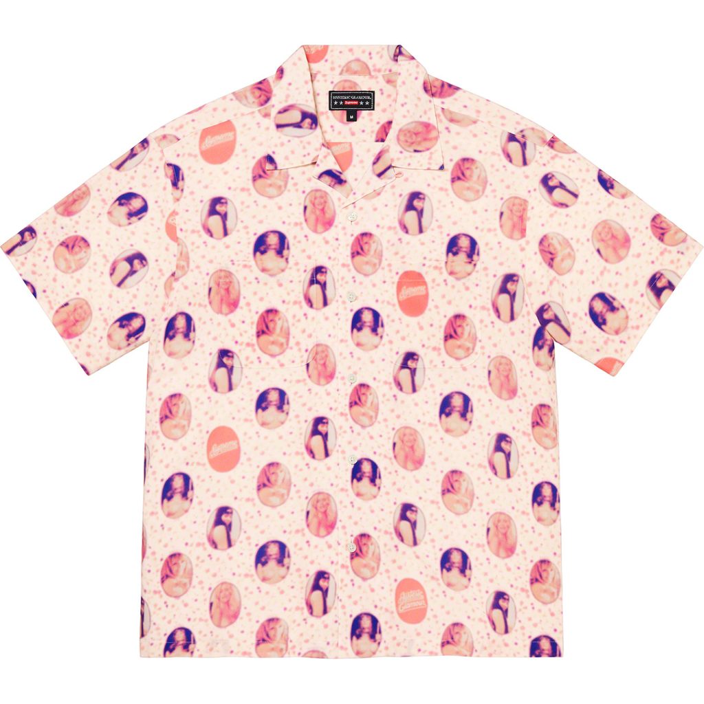 supreme-hysteric-glamour-21ss-collaboration-collection-release-20210320-week4-blurred-girls-rayon-s-s-shirt