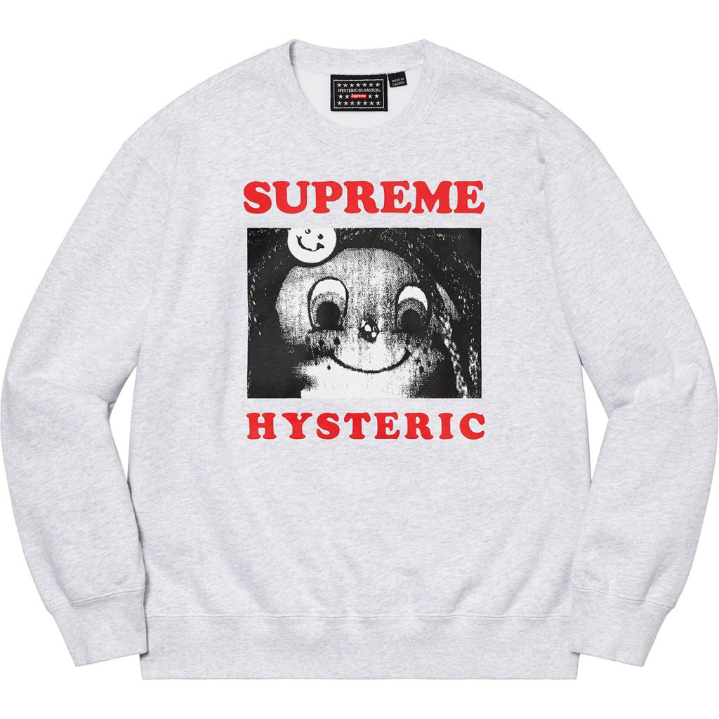 supreme-hysteric-glamour-21ss-collaboration-collection-release-20210320-week4-crewneck