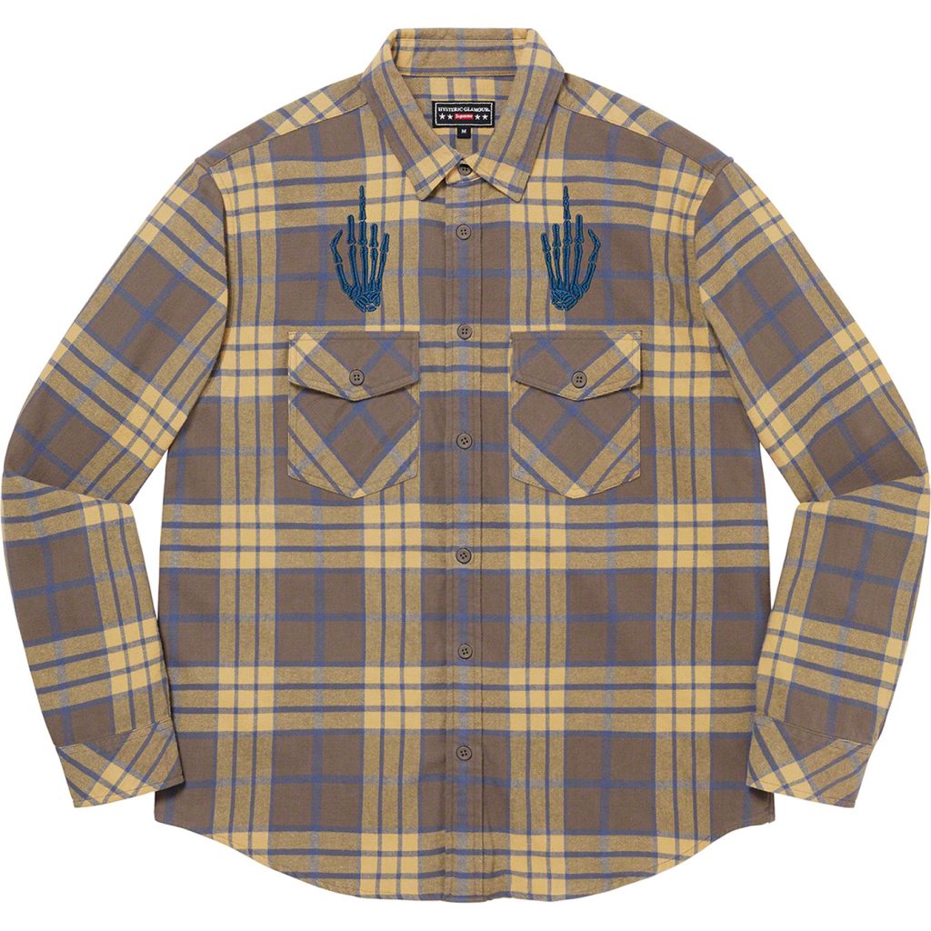 supreme-hysteric-glamour-21ss-collaboration-collection-release-20210320-week4-plaid-flannel-shirt