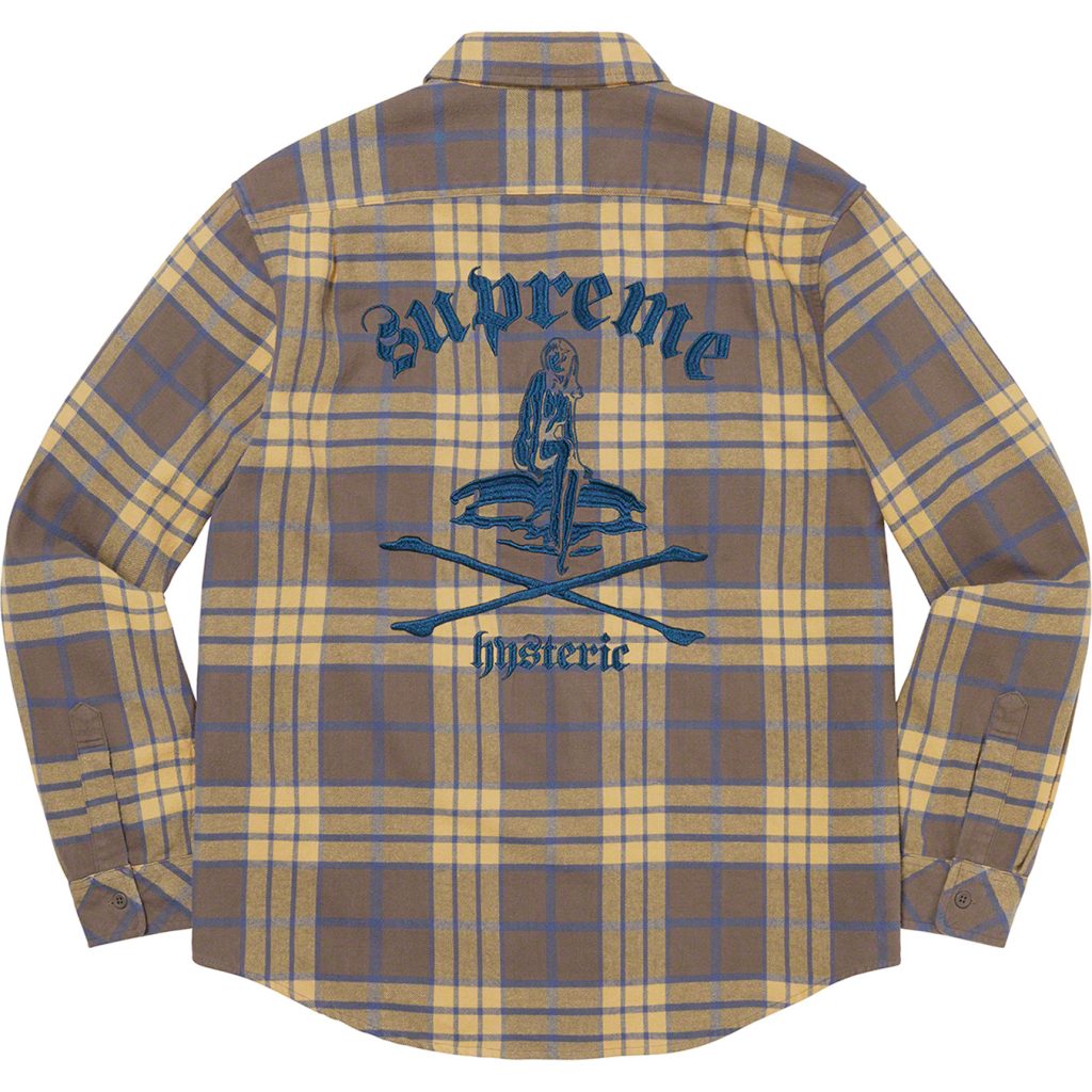 supreme-hysteric-glamour-21ss-collaboration-collection-release-20210320-week4-plaid-flannel-shirt