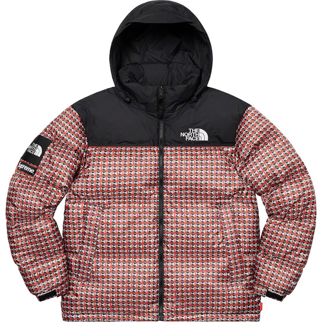 Supreme North Face Studded Nuptse Jacket