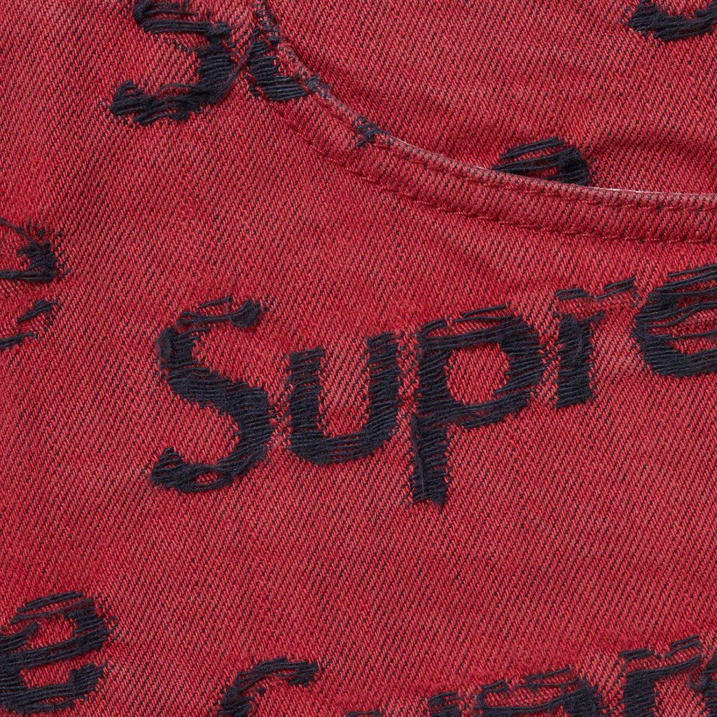 supreme-21ss-spring-summer-frayed-logos-regular-jean