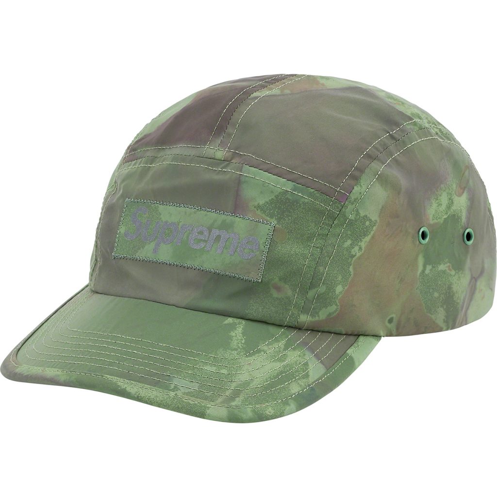 supreme-21ss-spring-summer-reflective-dyed-camp-cap