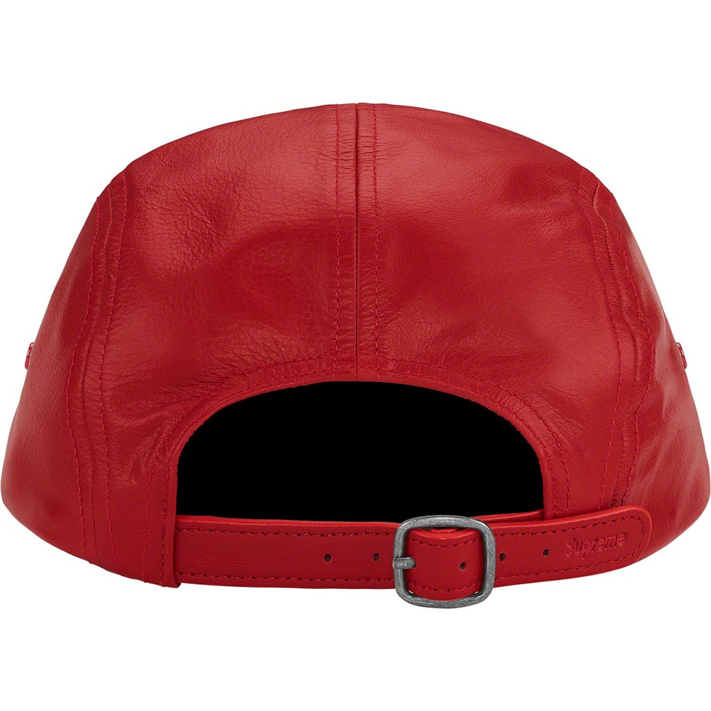 supreme-21ss-spring-summer-leather-camp-cap