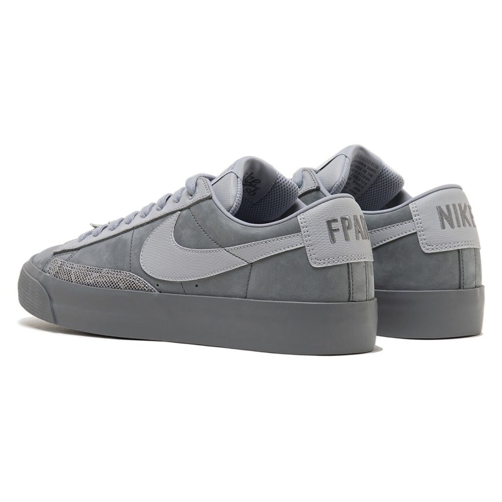 FORTY PERCENTS AGAINST RIGHTS × NIKE SB BLAZER LOW COOL GREY 