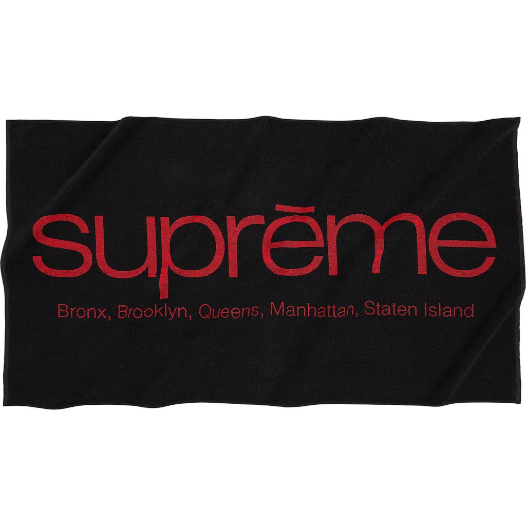 supreme-21ss-spring-summer-five-boroughs-towel
