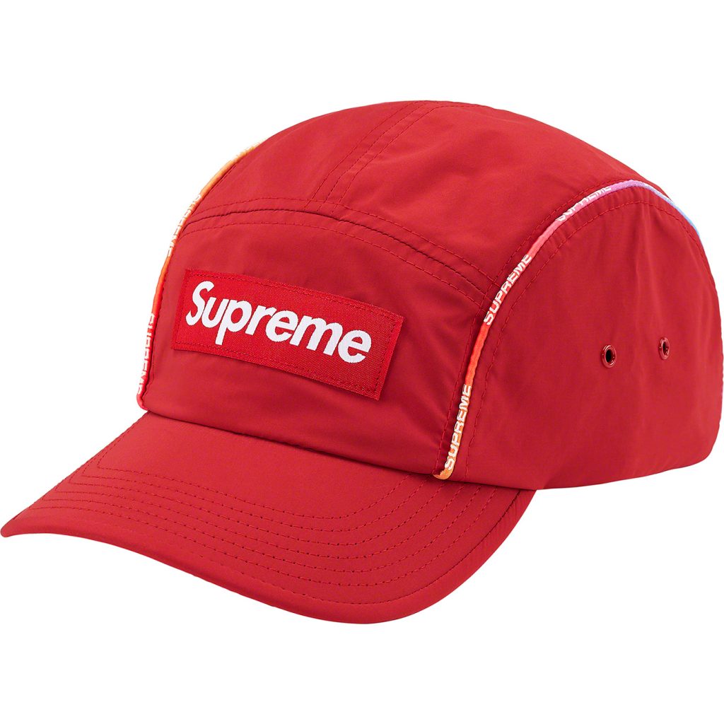 supreme-21ss-spring-summer-gradient-piping-camp-cap