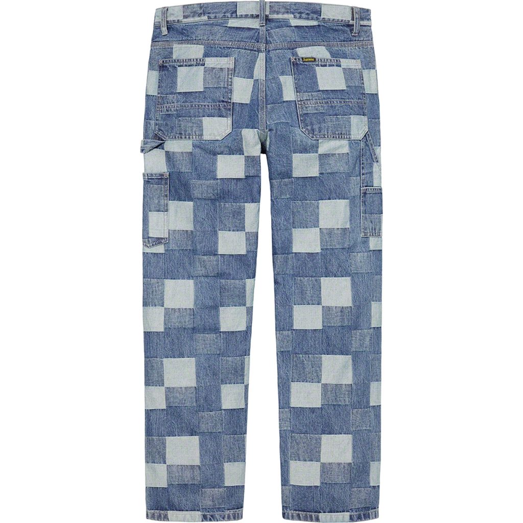 supreme-21ss-spring-summer-patched-denim-painter-pant