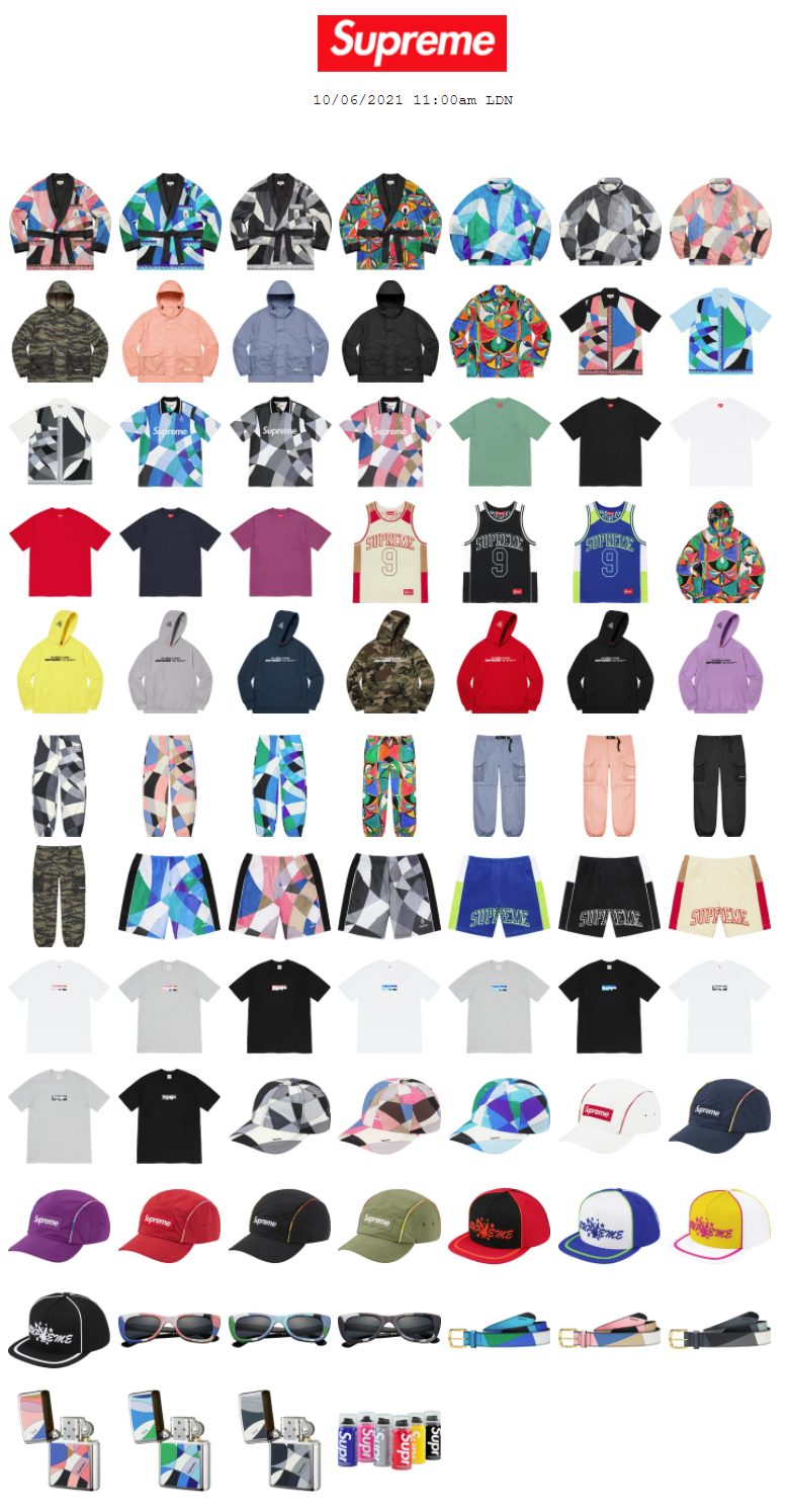 Supreme 公式通販サイトで6月12日 Week16に発売予定の新作アイテム 