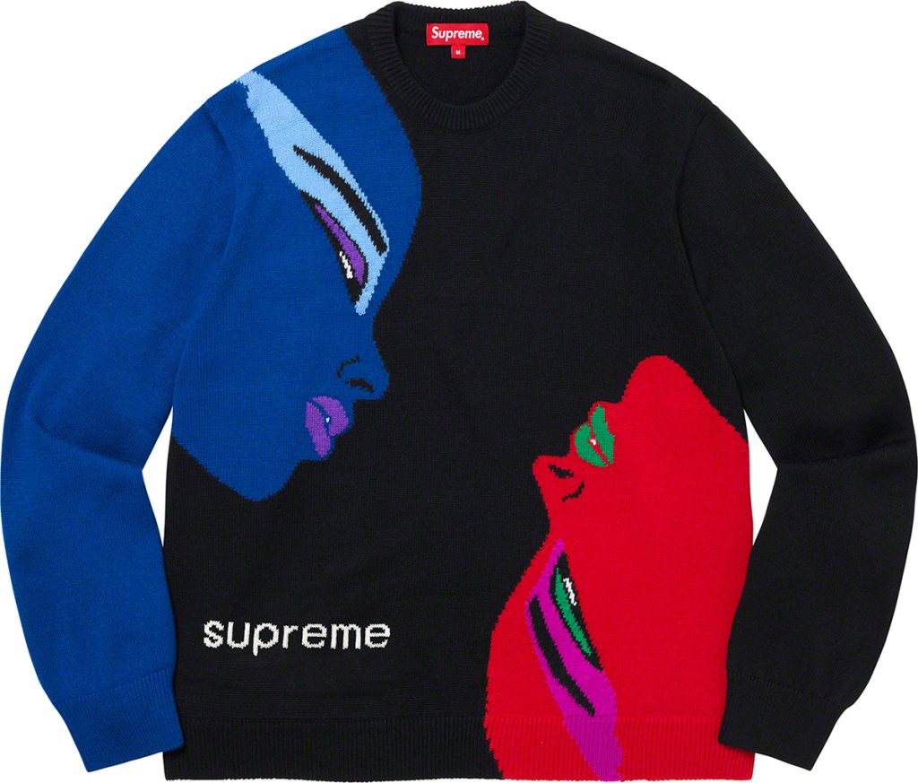 supreme-21aw-21fw-faces-sweater