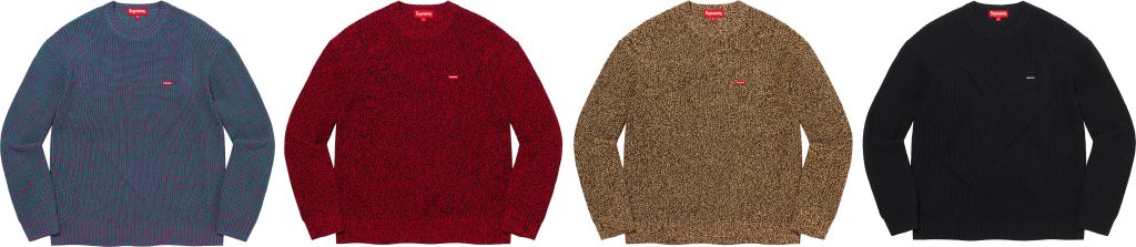 supreme-21aw-21fw-melange-rib-knit-sweater
