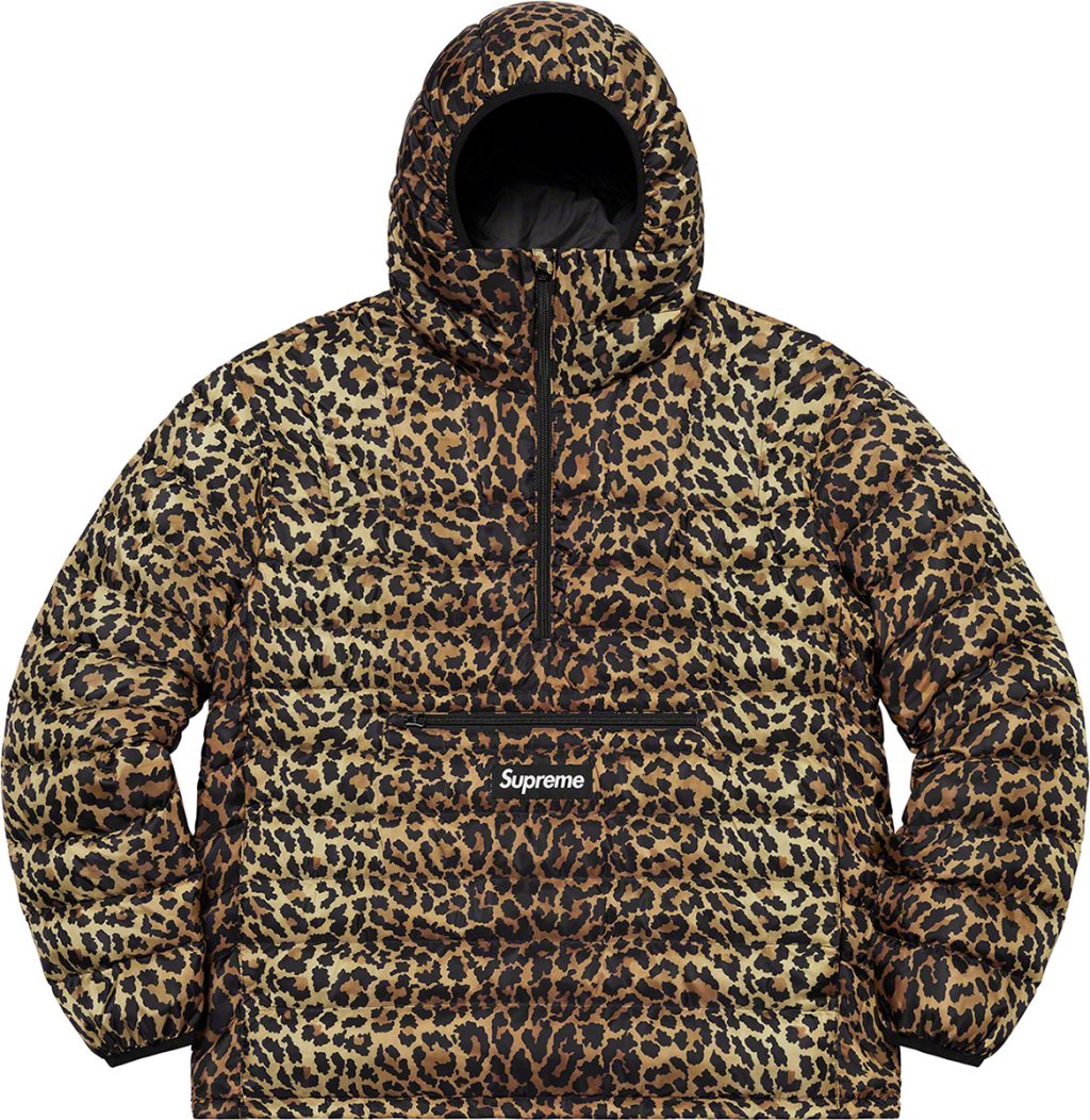 supreme-21aw-21fw-micro-down-half-zip-hooded-pullover