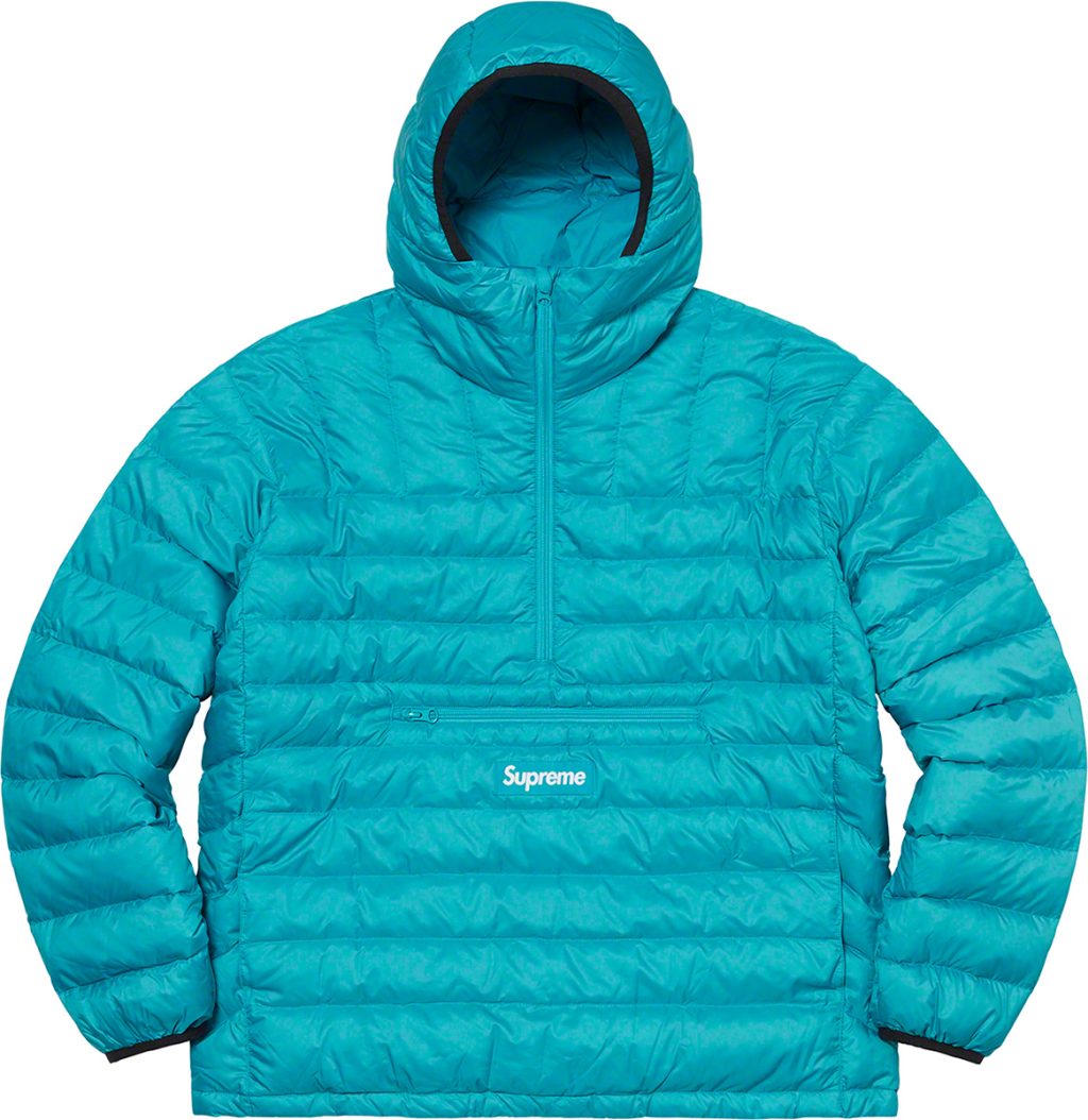 supreme-21aw-21fw-micro-down-half-zip-hooded-pullover