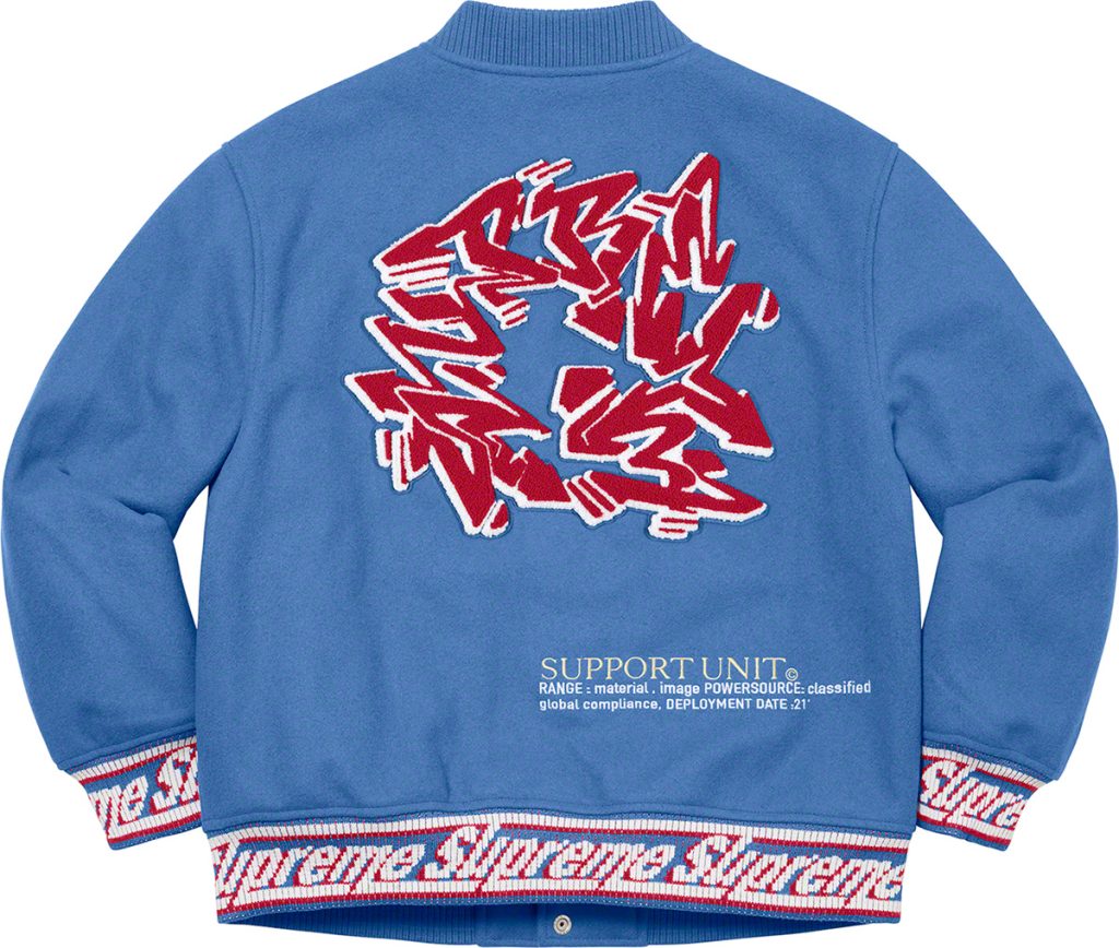 supreme-21aw-21fw-support-unit-varsity-jacket