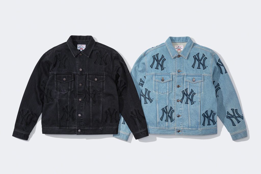 supreme-21aw-21fw-supreme-new-york-yankees-denim-trucker-jacket