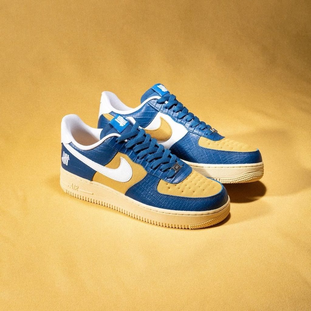 UNDEFEATED × NIKE AIR FORCE 1 LOW COURT BLUE 5 ON ITが9/9、9/22に ...